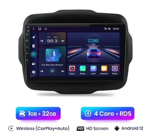 Radio per jeep renegade - radio, 9"