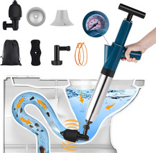 Pompa Stura Scarichi a Pressione Stura WC a Pressione Sturatubi Ad Aria Compress