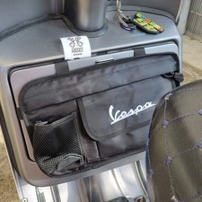 BORSA NERA PORTAOGGETTI PER BAULETTO ANTERIORE VESPA PX GTS LX 125 150 200 300