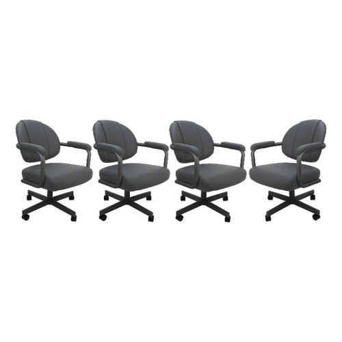Sedia girevole in metallo - 4,