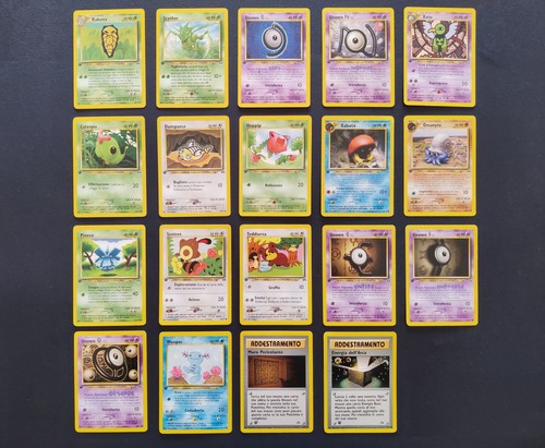 Lotto carte pokemon - carte, prima