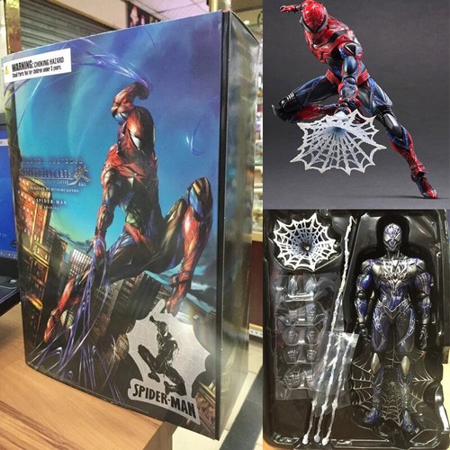 Modellino spider man rosso - spider-man,