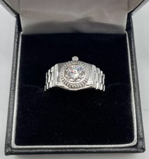 Anello da uomo in oro bianco 9