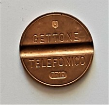 X GETTONE TELEFONICO RARO 7710  gettoni telefonici da collezione in ottimo stato