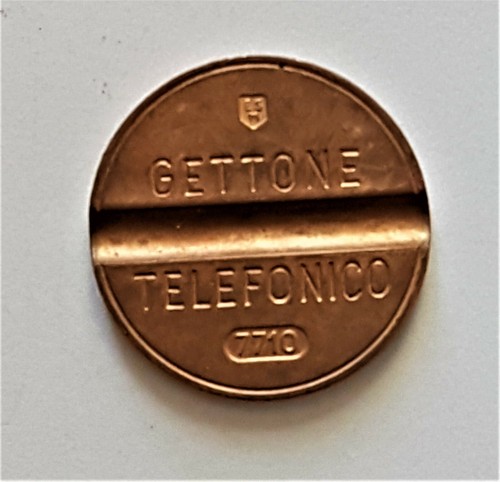 Gettone telefonico raro - x,