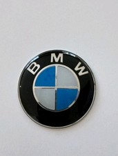 Insigne logo Volant BMW 45mm Blanc Bleu