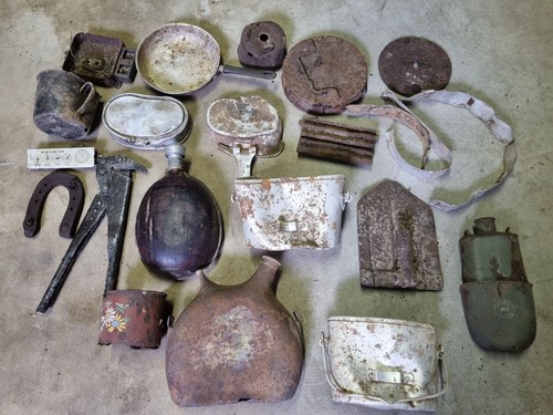 Lotto misto ww1 ww2 scavo - lotto,