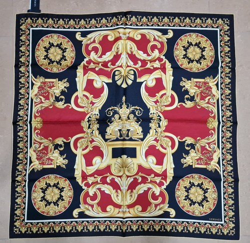 Sciarpa seta versace oro - sciarpa,