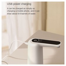 DISPENSER AUTOMATICO DI ACQUA PER BOCCIONI EROGATORE RUBINETTO RICARICABILE