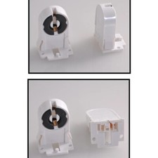 Coppia Portalampade T8 T10 Attacco Adattatori Lampada Per Tubi Neon / Led test