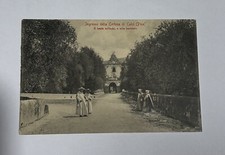 CARTOLINA INGRESSO DELLA CERTOSA DI CALCI ( PISA ) FP ANIMATA VIAGGIATA