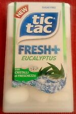 TIC TAC FRESH+ EUCALYPTUS SUGAR FREE - SCATOLA SIGILLATA PRIMA USCITA - 2021 -