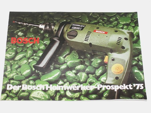 Brochure vintage bosch fai - fai, da