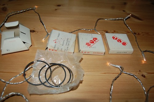Set anelli pistone - anelli, suzuki