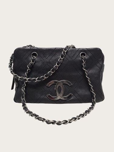 Chanel sac fourre tout cuir - chanel,