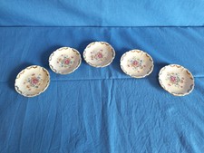 Lotto 5 Piattini Porta Pane Pasticcini Porcella Do-co Kunst Rehau Bavaria...