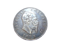 5 Lire 1875 R Regno d'Italia