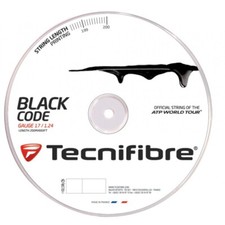 TECNIFIBRE BLACK CODE 12,40mt + OMAGGIO Set Test Smn-String Pro