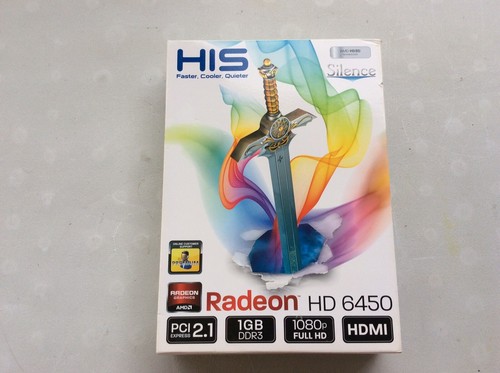 His radeon hd6450 silence 1gb - his,