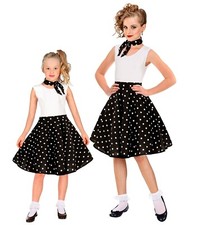 gonna e foulard a pois nero