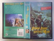 VHS USED WALT DISNEY 20.000 LEGHE SOTTO I MARI