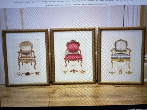 Sedia artistica vintage - (3),