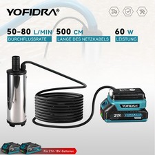 Pompa acqua a batteria