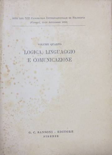 Logica linguaggio - , e