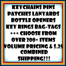 Keychains Rings Pins Bag Clips