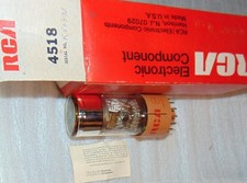 GRANDE NOS NIB RCA 4518 TUBO FOTOMOLTIPLICATORE * PERFETTO NUOVO FUNZIONA ECCELLENTE * RARO