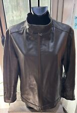 SOTTOTONO Giacca in pelle  Usato Uomo man Tg 50 marrone LLD344