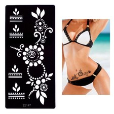 Henna Tattoo Schablone