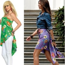 DENNY ROSE GONNA/TOP art. 3460 VERDE taglia UNICA