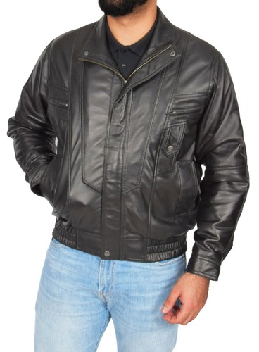 Bomber uomo giacca pelle - da,