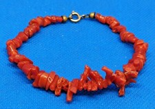 Braccialetto in corallo sardo