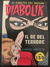 Diabolik Prima Serie 1 Ingoglia Falso D'autore Riproduzione Fedele All'originale