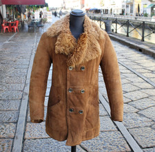 Cappotto Pelle Montone Marrone
