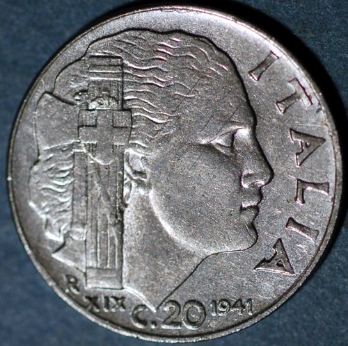 Italy centesimi 1941 75 - 20,