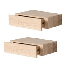 SET 2 MENSOLE CON CASSETTO