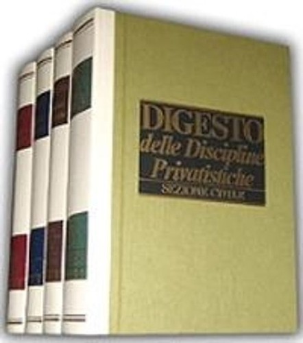 Libro nuovo digesto delle - digesto,