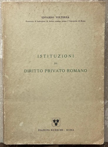 Istituzioni diritto privato - istituzioni, di