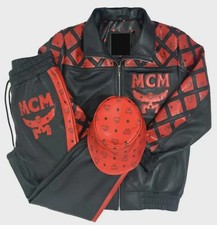 Tuta pelle mcm fatta mano - tuta,