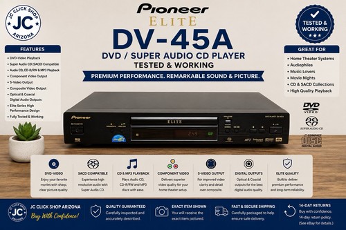Pioneer elite 45a lettore - pioneer, dv-45a