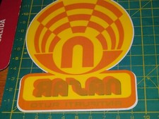 ADESIVO STICKER KLEBer vintage vetrofania nasar antifurti auto si applicava dent