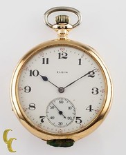 Elgin Aperto Viso 14K Oro