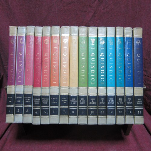 Enciclopedia quindici libri - quindici,