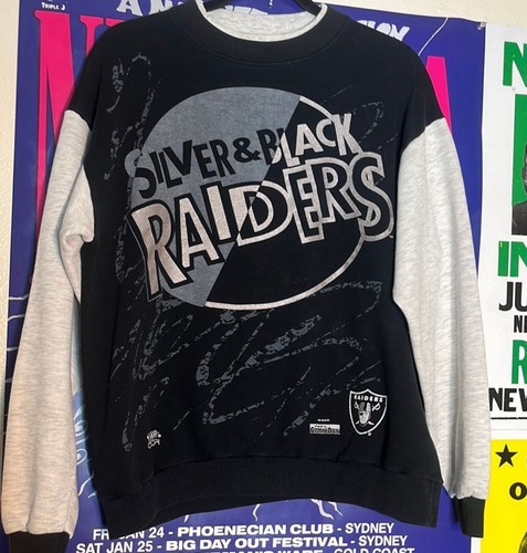 Felpa vintage raiders - vintage,