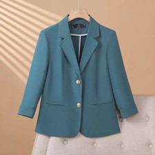 Blazer donna blu - blazer, con