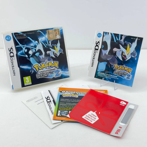 Scatola pokemon nero - pokemon,