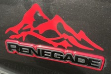 ADESIVI JEEP RENEGADE MONTAGNA